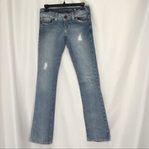 GUESS Daredevil Distressed Bootcut Jean (UC4)